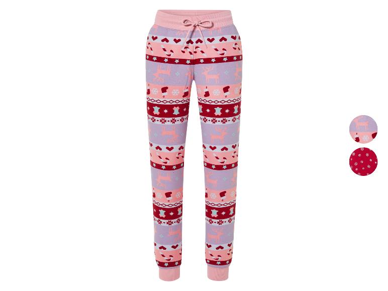ESMARA® Damen Sweathose im festlichen Design