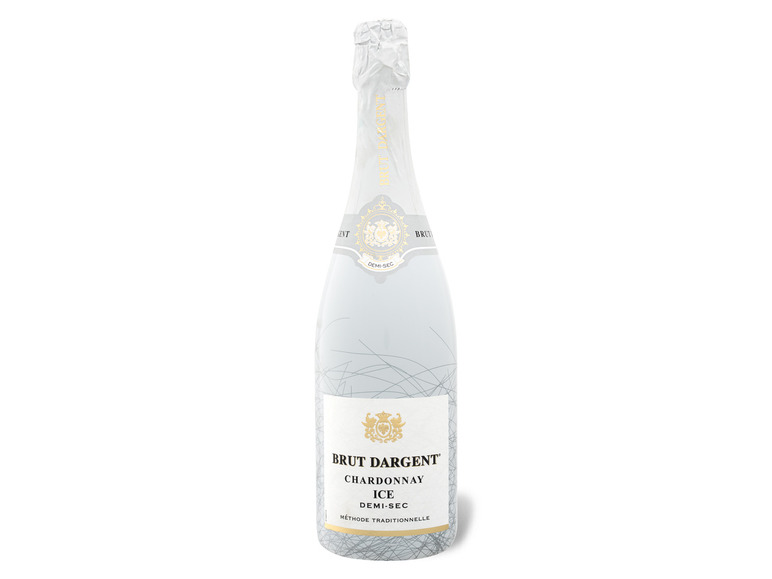 BRUT DARGENT Ice Chardonnay halbtrocken, Schaumwein