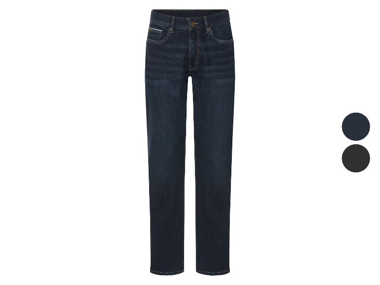 ESMARA MEN Herren wasserabweisende Jeans, Straight Fit, normale Leibhöhe