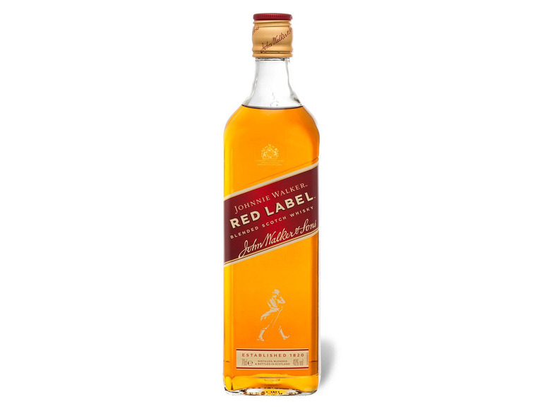 JOHNNIE WALKER Red Label Blended Scotch Whisky 40% Vol