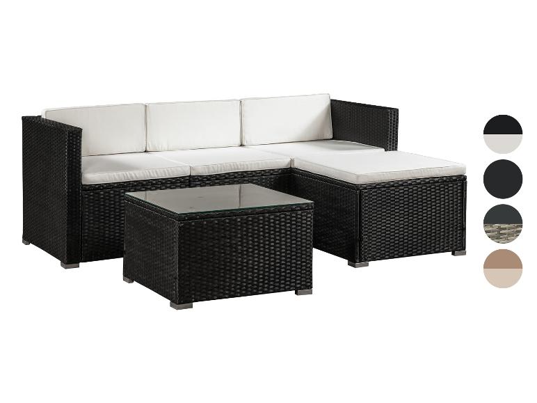 JUSKYS Sitzlounge »Punta Cana«, 3-/ 4-teilig
