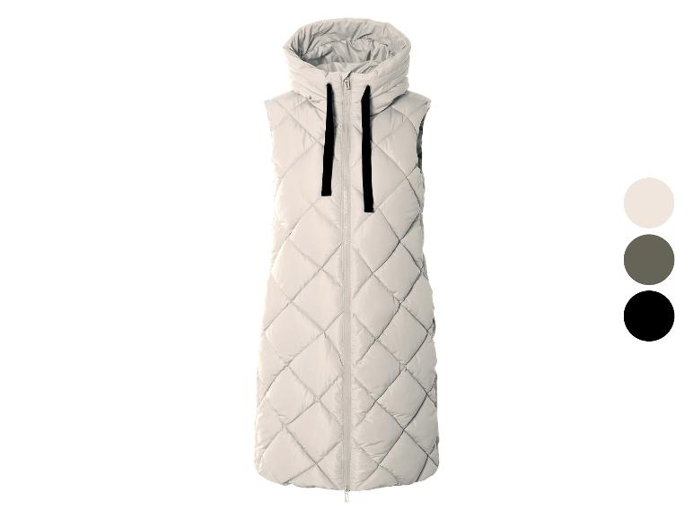 ESMARA® Damen Longweste, mit Kapuze