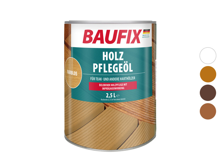 BAUFIX Holz-Pflegeöl, 2,5 Liter