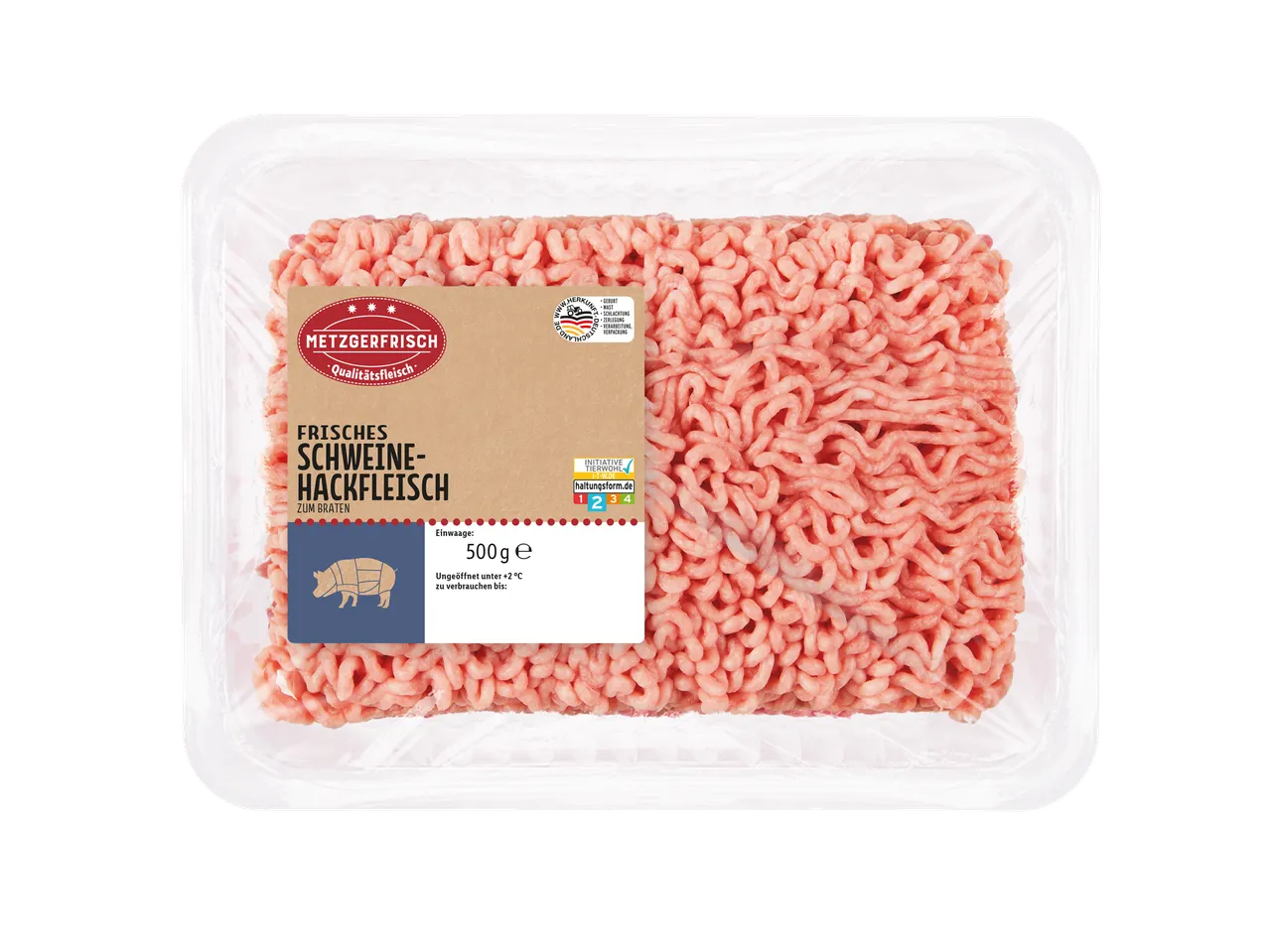 Metzgerfrisch Frisches Schweine-Hackfleisch