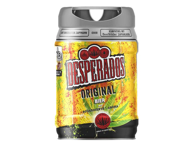 DESPERADOS 5 Liter Bierfass mit Zapfhahn, Pfandfrei