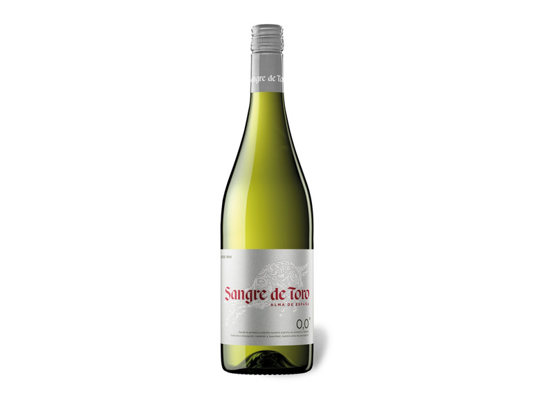 SANGRE DE TORO Blanco 0,0 vegan alkoholfrei