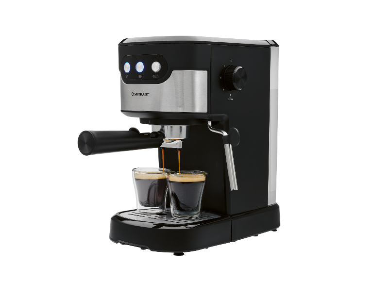 SILVERCREST® Espressomaschine mit Siebträgersystem »SEMB 1100 B1«