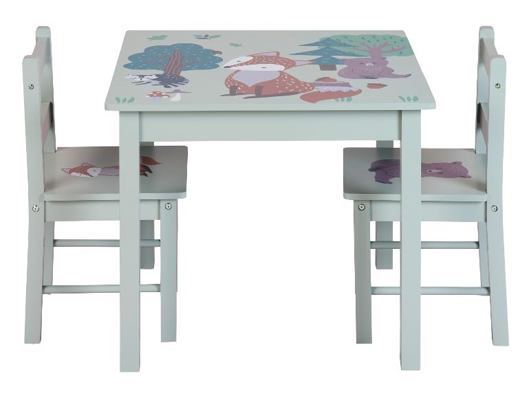 LIVARNO® Kindertisch mit 2 Stühlen