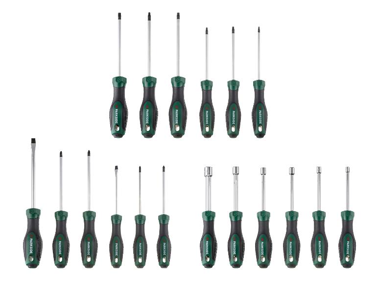 PARKSIDE® Schraubendreher-Satz / Steckschlüssel-Schraubendreher-Satz, 6tlg. Eigenschaften