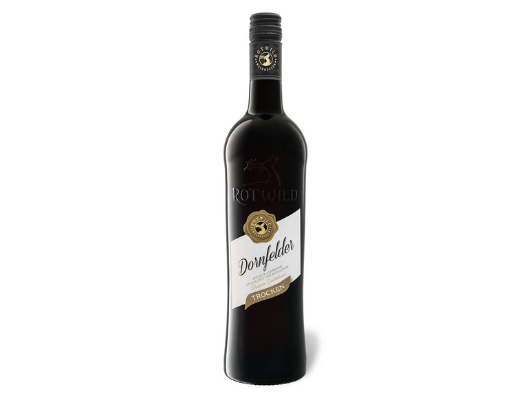 ROTWILD Dornfelder Rheinhessen QbA trocken, Rotwein 2023