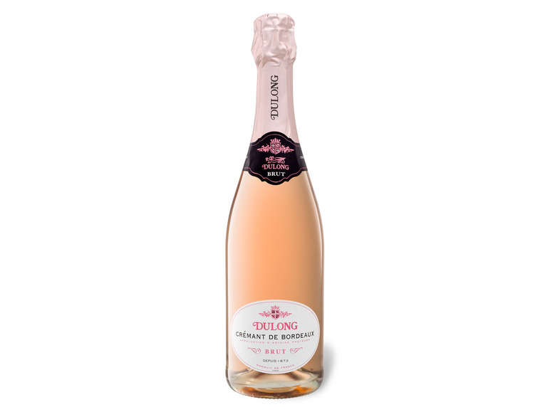 DULONG Crémant de Bordeaux Rosé AOP brut, Schaumwein