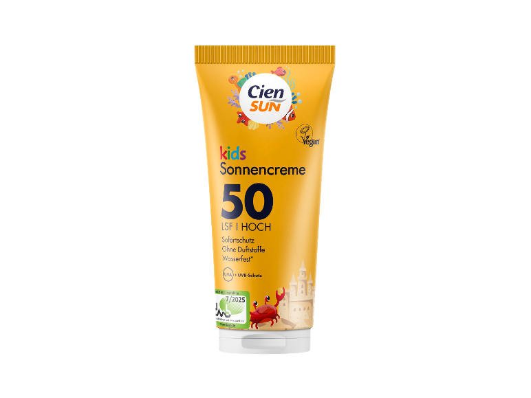 CIEN Sun Kids Sonnencreme »Lichtschutzfaktor 50 hoch«, 100 ml