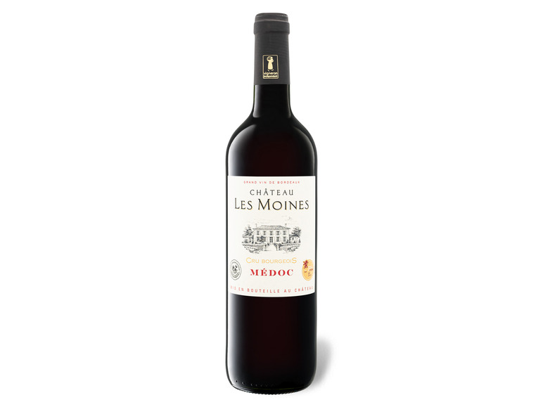 CHÂTEAU LES MOINES Cru Bourgeois AOC Médoc trocken, Rotwein 2018