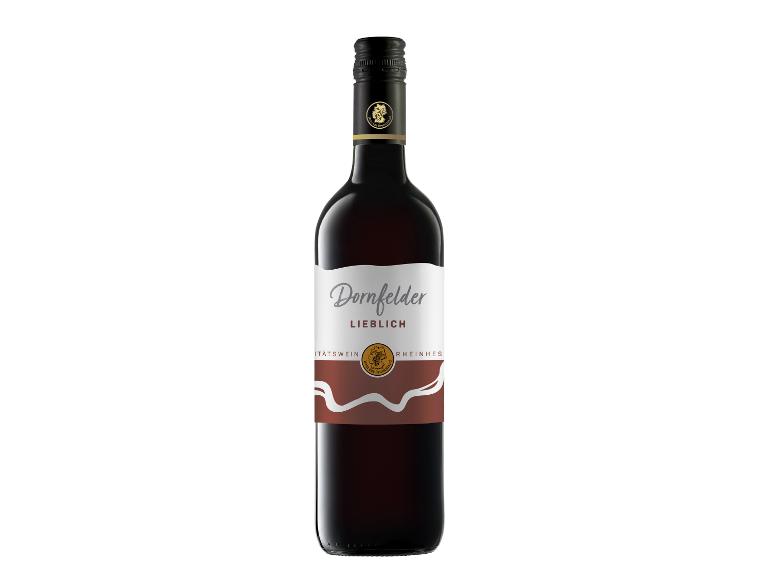 Dornfelder Rheinhessen QbA lieblich, Rotwein