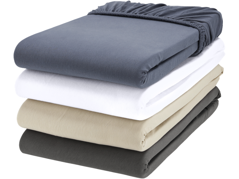 LIVARNO HOME Spannbettlaken Bi-Elastic, 140-160 x 200 cm