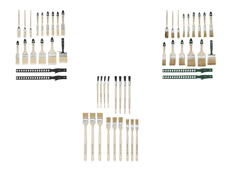 PARKSIDE® Pinsel-Set, 17-teilig