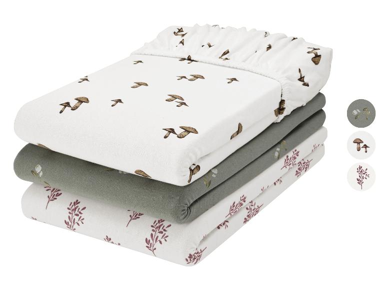 LIVARNO® Jersey-Spannbettlaken, 180-200 x 200 cm