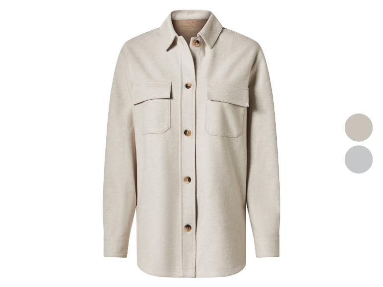 ESMARA® Damen Fleece-Overshirt