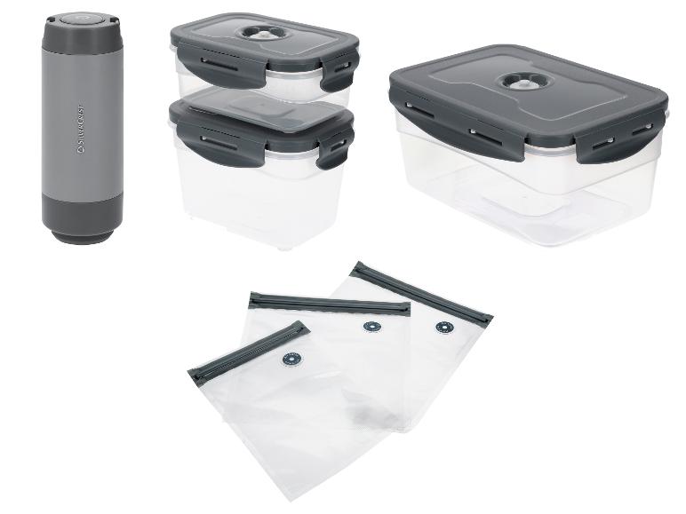 SILVERCREST® Vakuumierer-Set / Vakuumierbehälter