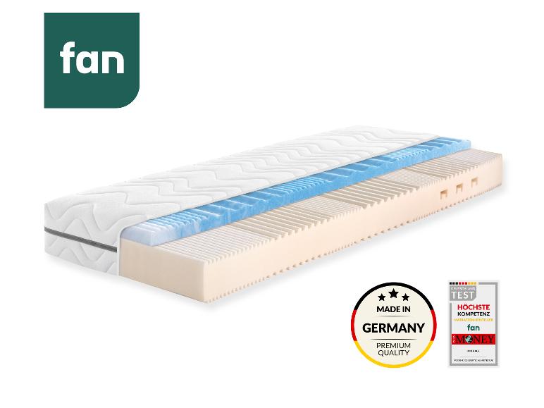 f.a.n. 7-Zonen-Gelart-Komfortschaumkern-Matratze Solina Top KS