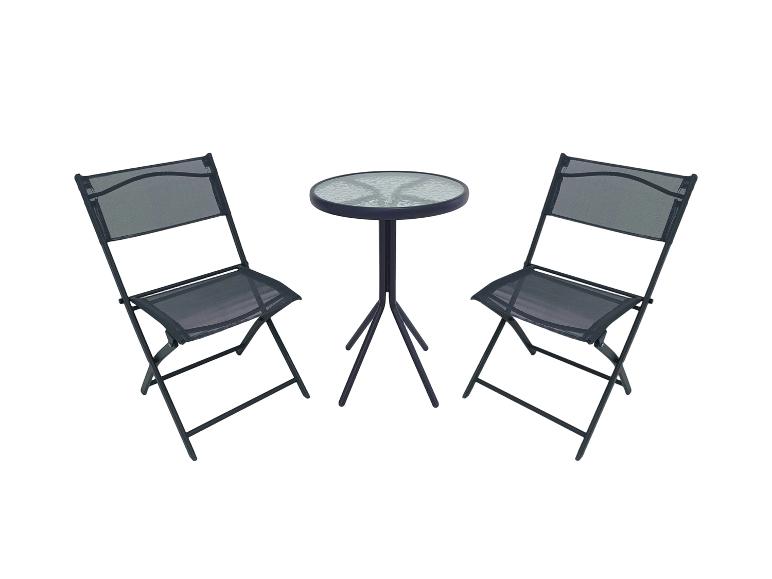 GREEMOTION textilenes Bistro-Set, 3-teilig