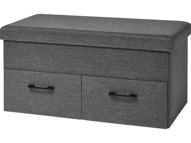 LIVARNO® Sitztruhe faltbar mit 2 Fächern