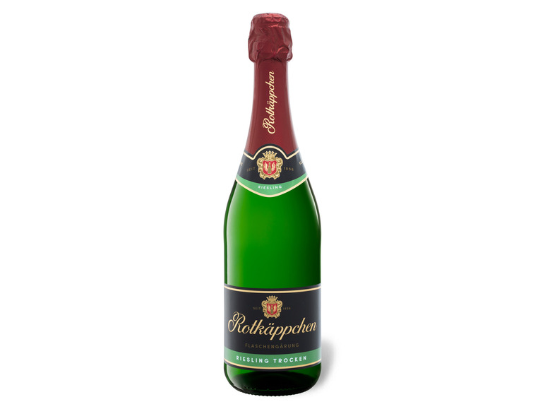 ROTKÄPPCHEN Sekt Flaschengärung Riesling trocken, Schaumwein