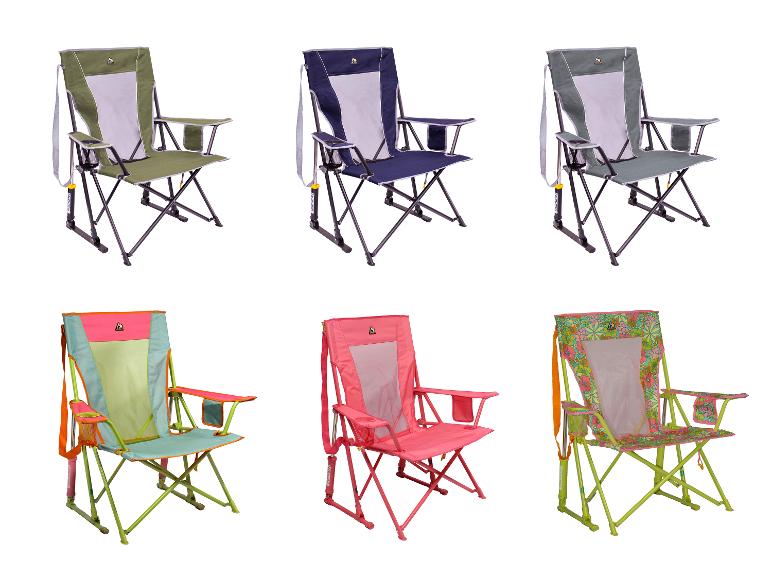 GCI Comfort Pro Rocker Campingstuhl mit Schaukelfunktion