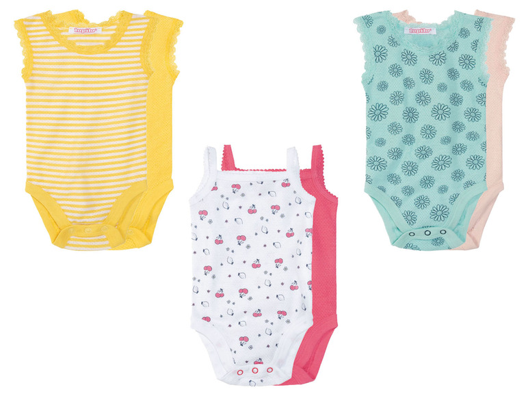 LUPILU® Baby Body, 2 Stück, in leichter Mesh-Qualität