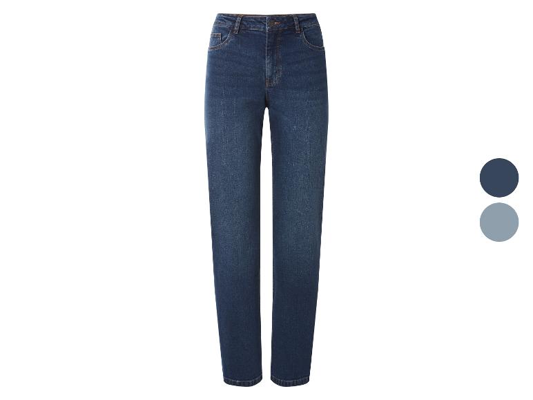 ESMARA® Damen Jeans, Straight Fit, hohe Leibhöhe