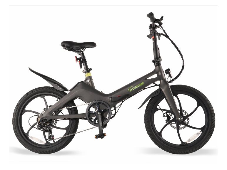 SACHSENRAD E-Folding Bike »F11 MagPuma« mit Transporttasche, Magnesiumrahmen, 19,8 kg, 20 Zoll