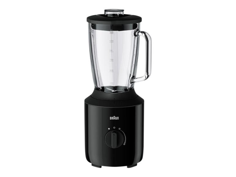 BRAUN Standmixer schwarz JB3150BK, 1,5L Glassgefäß 800W