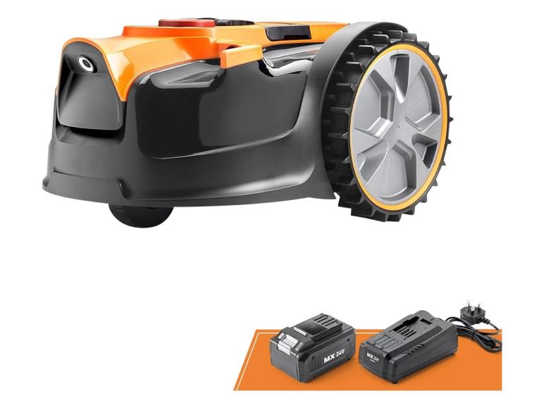 LAWNMASTER Rasenmähroboter »VBRM16«, ohne Begrenzungsdraht durch intelligente Kamera, kein WiFi nötig