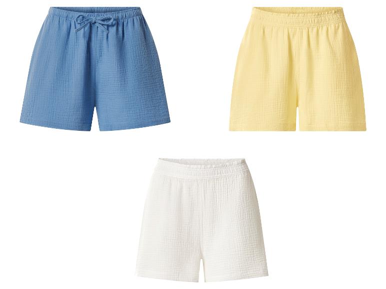 ESMARA® Damen Musselin-Shorts