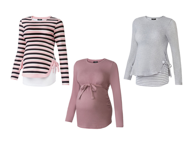ESMARA® Damen Umstandspullover, weiche Feinstrickqualität