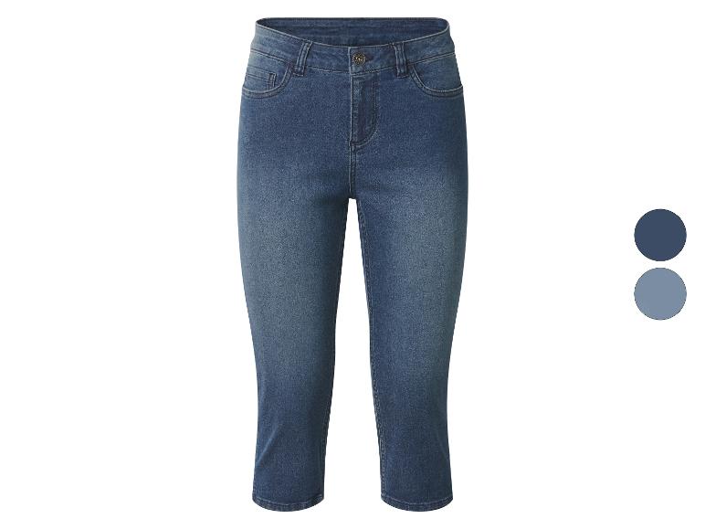 ESMARA® Damen Capri-Jeans, Slim Fit