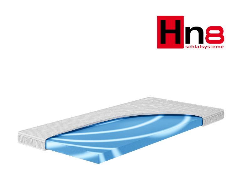 HN8 SCHLAFSYSTEME Topper Gel Klima mit kühlendem Bezug und zwei Liegeseiten