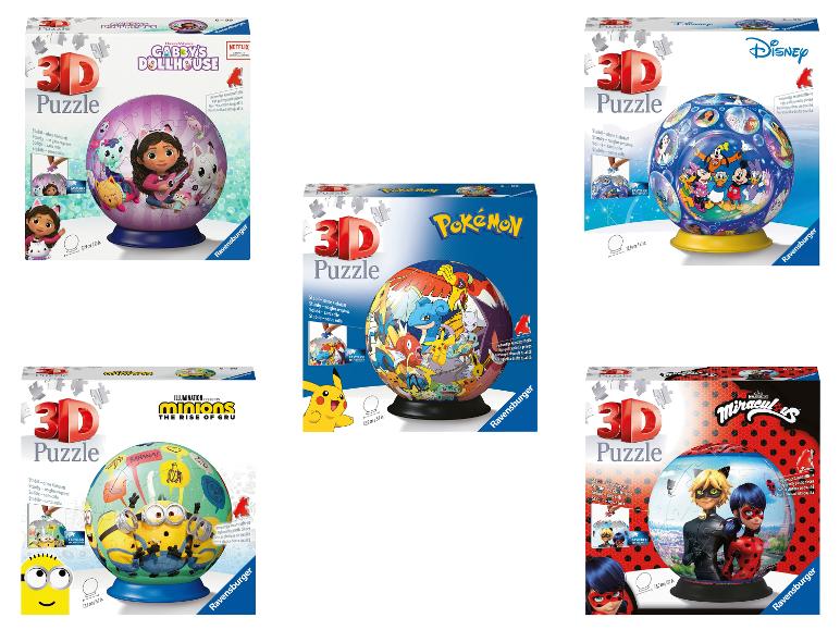 RAVENSBURGER 3D Puzzle Ball, Ø 19 cm