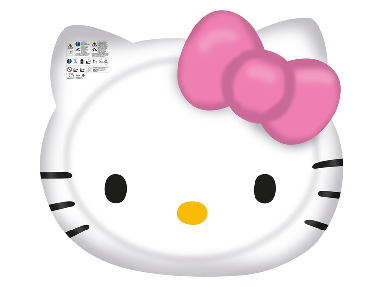 HELLO KITTY Floater, 140 x 120 cm, mit aufblasbarer Schleife