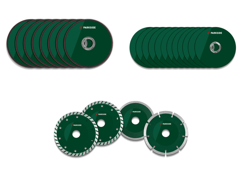 PARKSIDE® Trennscheiben-Set, Ø 125 mm