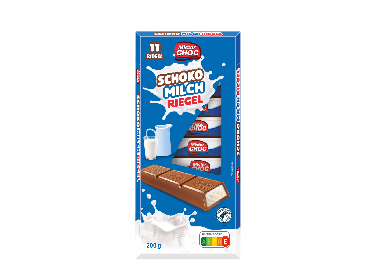 Mister Choc Schoko Milch Riegel