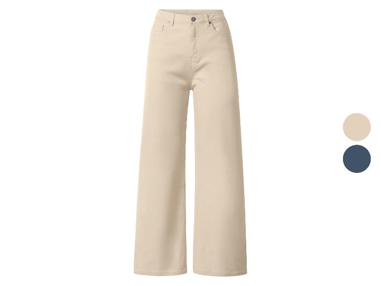 ESMARA® Damen Jeans, Wide Leg, hohe Leibhöhe