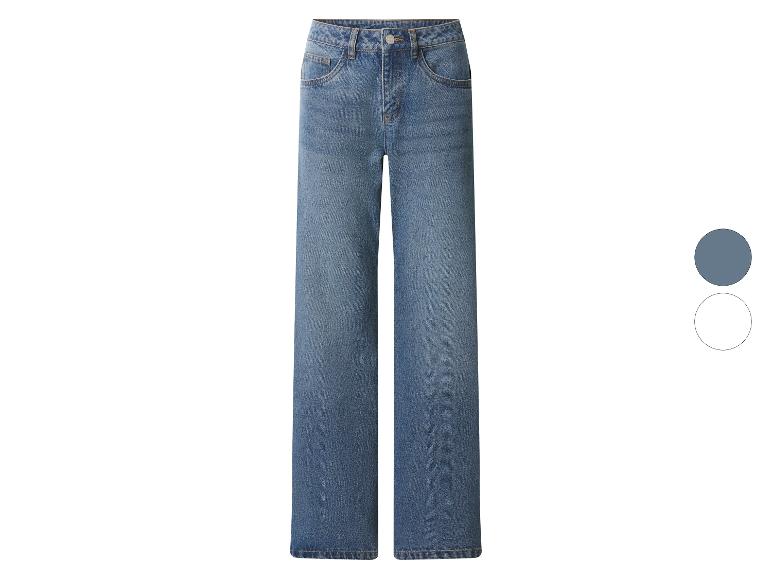 ESMARA® Damen Jeans, Wide Leg, hohe Leibhöhe