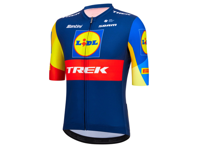 SANTINI Team Lidl-Trek 2024, Herren Kurzarmtrikot