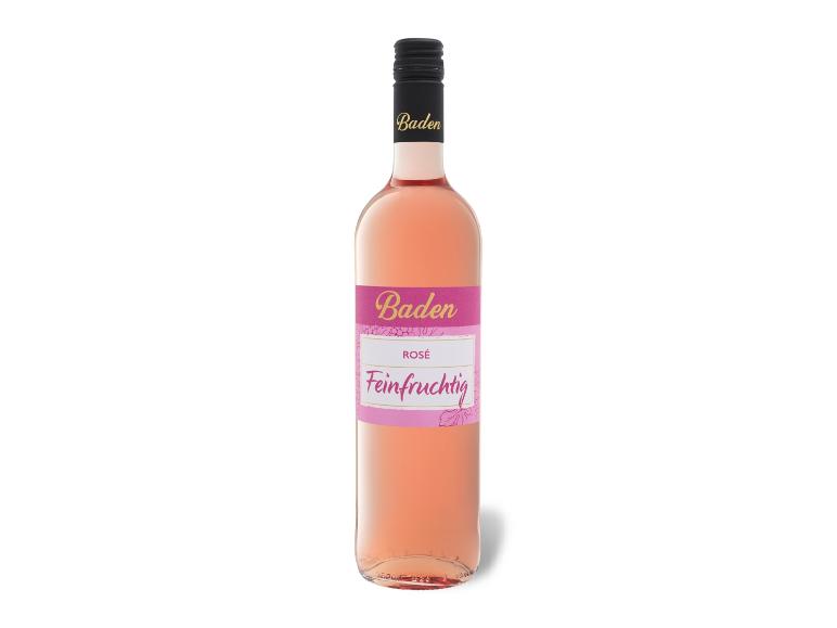 Rosé Baden QbA feinfruchtig, Roséwein