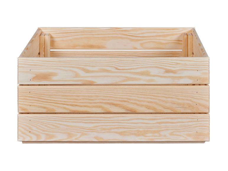 INTER LINK Holzkiste »Valloni«, 3er Set, natur unbehandelt