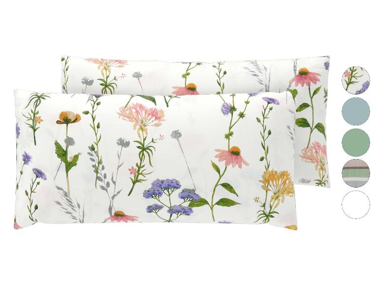 LIVARNO® Kissenbezug Seersucker 80 x 40 cm