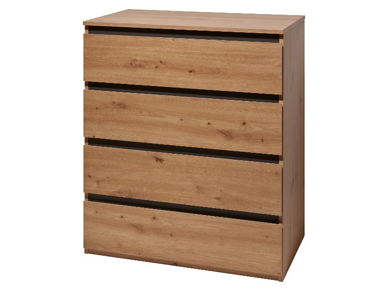 LIVARNO® Kommode 4 Schubladen Genf