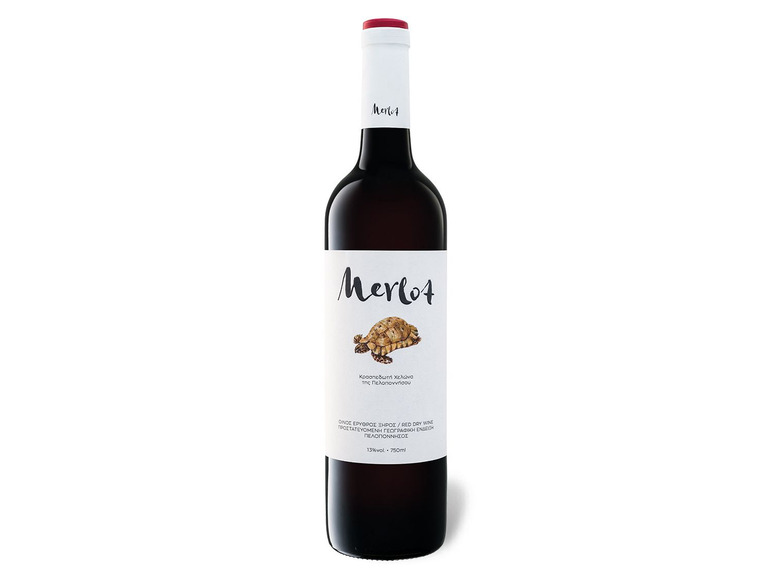 Merlot Peloponnes PGE trocken, Rotwein 2025