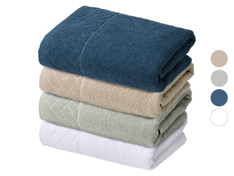 LIVARNO® Frottier-Handtuch, 50 x 100 cm